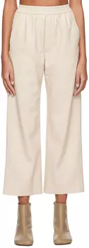 Бежевые брюки Одесса Nanushka