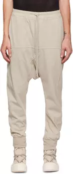 Бежевые брюки Prisoner Lounge Rick Owens Drkshdw