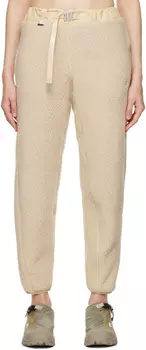 Бежевые брюки с поясом OTTI