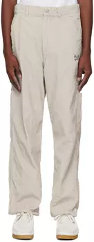 Бежевые брюки SMITH's Edition Painter NEEDLES