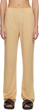 Бежевые брюки свободного кроя для отдыха TERNE