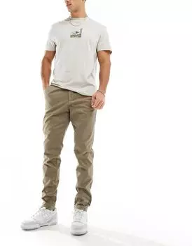 Бежевые чиносы узкого кроя Jack & Jones Intelligence