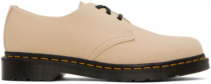 Бежевые Дерби 1461 Dr. Martens