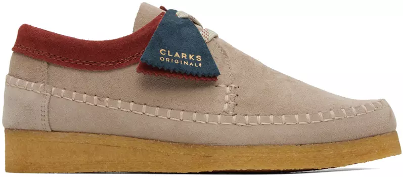 Бежевые дерби Weaver Clarks Originals