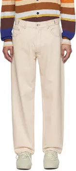 Бежевые джинсы без YMC