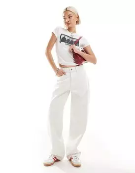 Бежевые джинсы COLLUSION x014