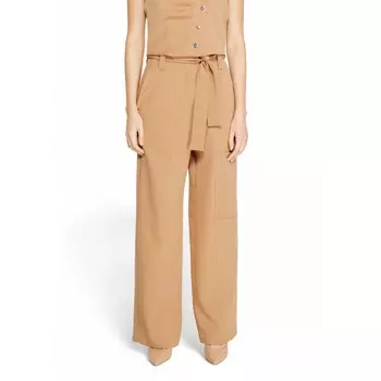 Бежевые джинсы и брюки из полиэстера Rinascimento