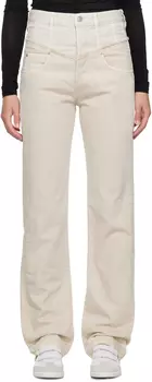 Бежевые джинсы Noemie Ecru Isabel Marant
