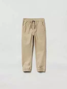 Бежевые джоггеры на кулиске Gap, цвет beige