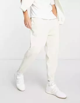 Бежевые джоггеры оверсайз ASOS DESIGN