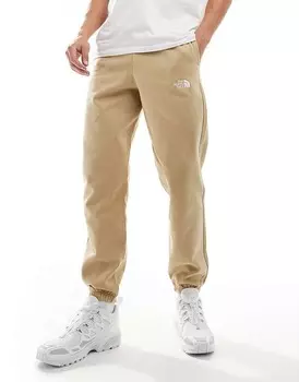 Бежевые джоггеры с логотипом The North Face Essential