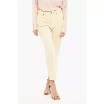 Бежевые хлопковые брюки Woolrich, Beige