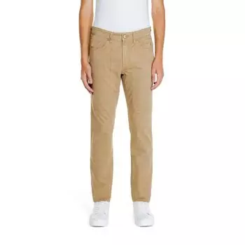 Бежевые хлопковые джинсы и брюки Jeckerson