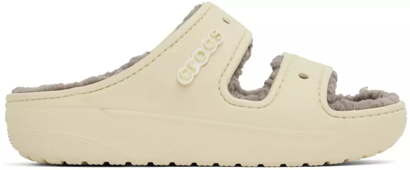 Бежевые классические сандалии Cozzzy Crocs
