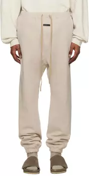 Бежевые классические спортивные штаны Fear of God