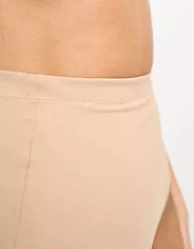 Бежевые корректирующие трусы Lindex Janelle со средней поддержкой