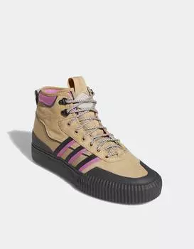 Бежевые кроссовки adidas Originals Akando ATR