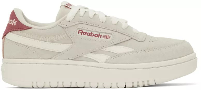 Бежевые кроссовки Club C Double Revenge Reebok Classics