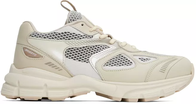 Бежевые кроссовки для марафонцев Axel Arigato