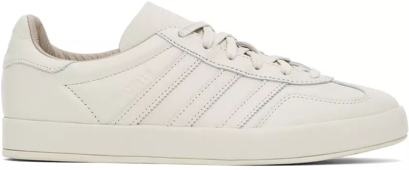 Бежевые кроссовки Gazelle для дома Adidas Originals, Alumina/ Alumina/Wonder beige