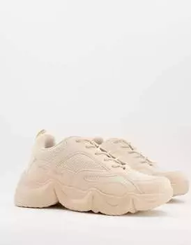 Бежевые кроссовки Public Desire Man
