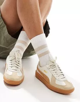 Бежевые кроссовки Puma Army