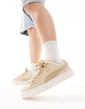 Бежевые кроссовки PUMA Suede XL