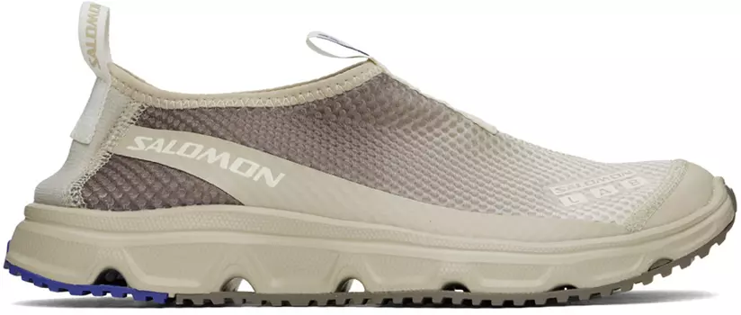 Бежевые кроссовки RX Moc 3.0 Salomon, Feather gray/Iron/Liberty