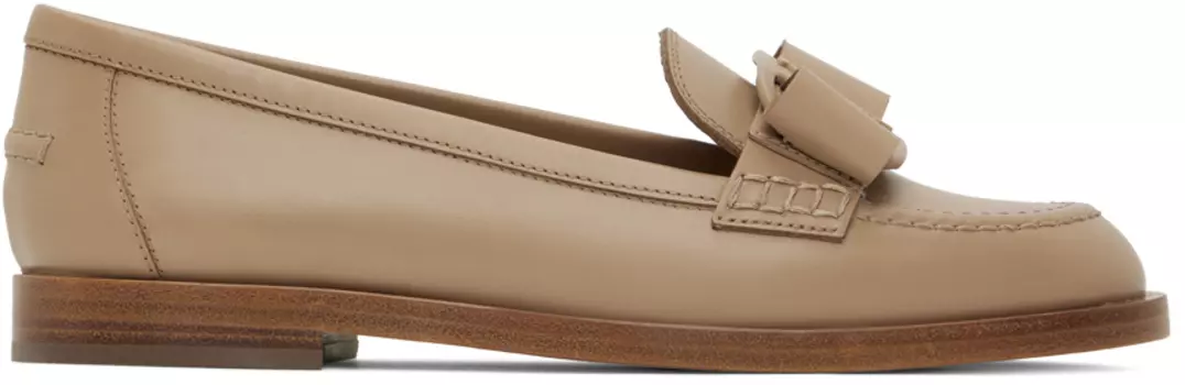 Бежевые лоферы Viva Ferragamo
