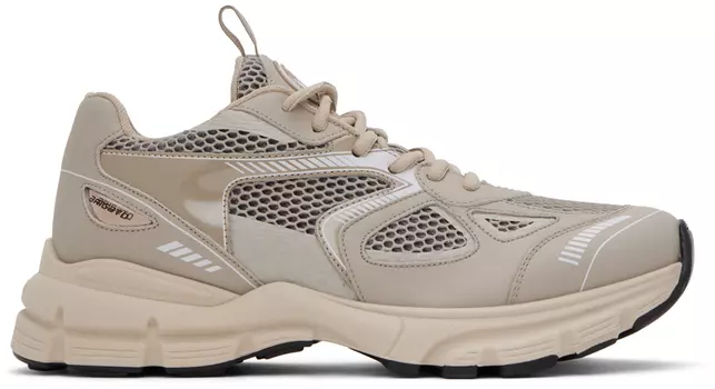 Бежевые марафонские кроссовки Axel Arigato