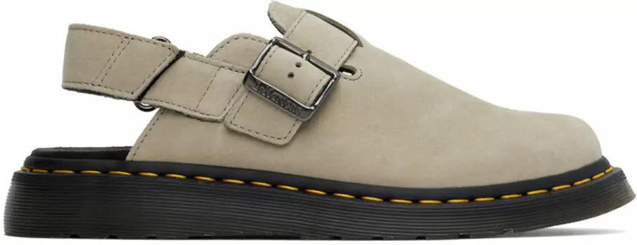 Бежевые мюли Jorge II Dr. Martens
