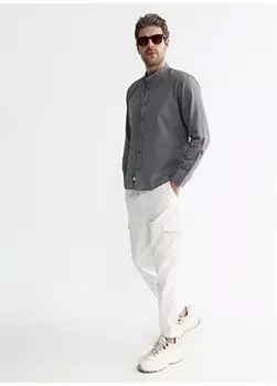 Бежевые мужские брюки-чиносы с эластичным поясом TALIPA Fabrika, бежевый