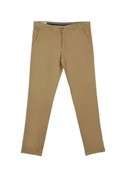 Бежевые мужские брюки с нормальной талией и нормальными ногами 4B0123200096 Beymen Business, бежевый