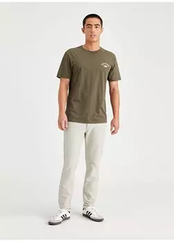 Бежевые мужские брюки скинни с нормальной талией A4264-0011 Dockers, бежевый