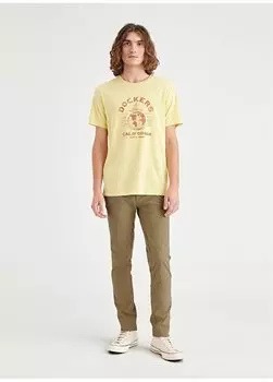 Бежевые мужские брюки Skinny Leg с нормальной талией 75763-0075 Dockers, бежевый