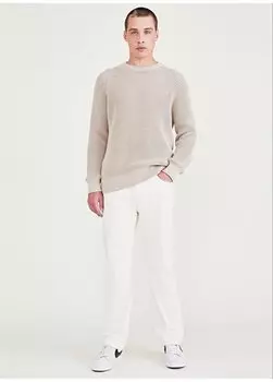 Бежевые мужские брюки Slim Leg с нормальной талией 56791-0081 Dockers, бежевый