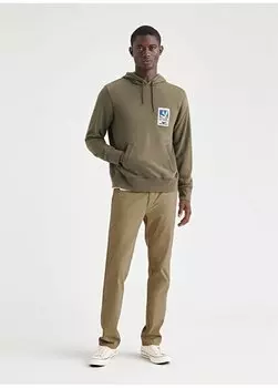 Бежевые мужские брюки Slim Leg с нормальной талией 79488-0208 Dockers, бежевый