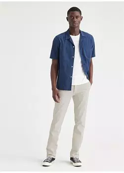Бежевые мужские брюки Slim Leg с нормальной талией 79488-0196 Dockers, бежевый