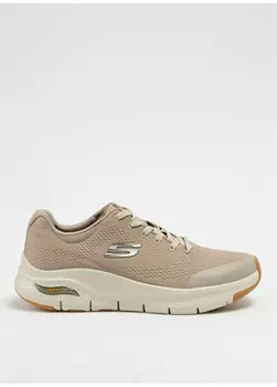 Бежевые мужские прогулочные туфли Skechers