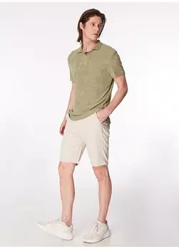 Бежевые мужские шорты-бермуды Normal Basic F4SM-SHT 0293 Fabrika, бежевый