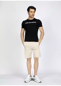 Бежевые мужские шорты Regular Fit 242 LCM 221001 SORCE BEIGE Lee Cooper, бежевый