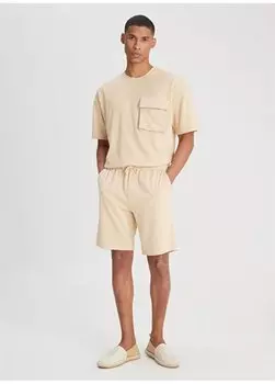 Бежевые мужские спортивные шорты Regular Fit L241671614 Sweat Short Lee, бежевый