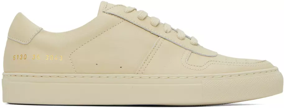 Бежевые низкие кроссовки BBall Common Projects