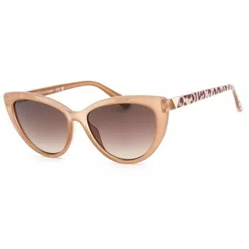 Бежевые пластиковые солнцезащитные очки GUESS