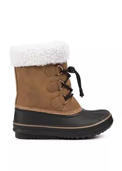 Бежевые походные ботинки для мальчика BODHI - KIDS UNISEX SNOWBOOT Trespass, бежевый