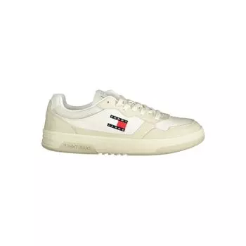Бежевые полиэтиленовые мужские кроссовки Tommy Hilfiger
