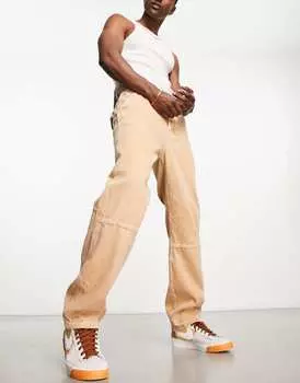 Бежевые рабочие джинсы Tommy Jeans