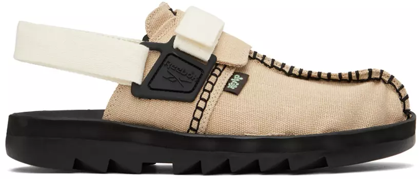 Бежевые сандалии Beatnik Reebok Classics