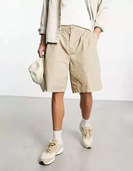 Бежевые шорты чинос свободного кроя Carhartt WIP colston