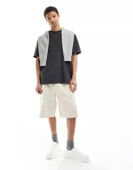 Бежевые шорты для подводного плавания ASOS DESIGN